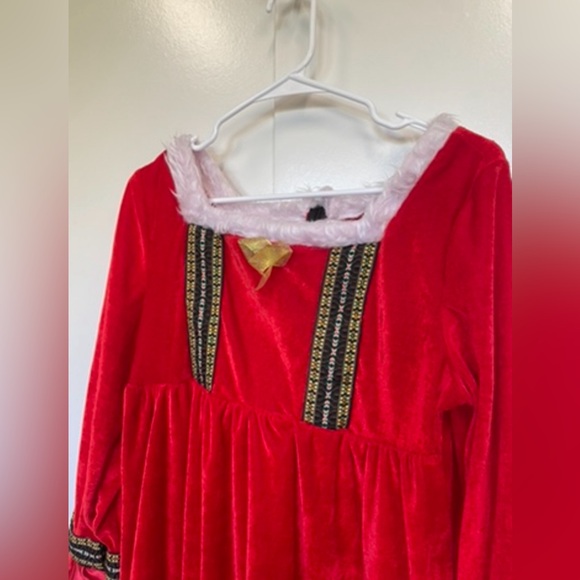 Mrs Santa Clause dress costume.   Size large - Picture 4 of 4